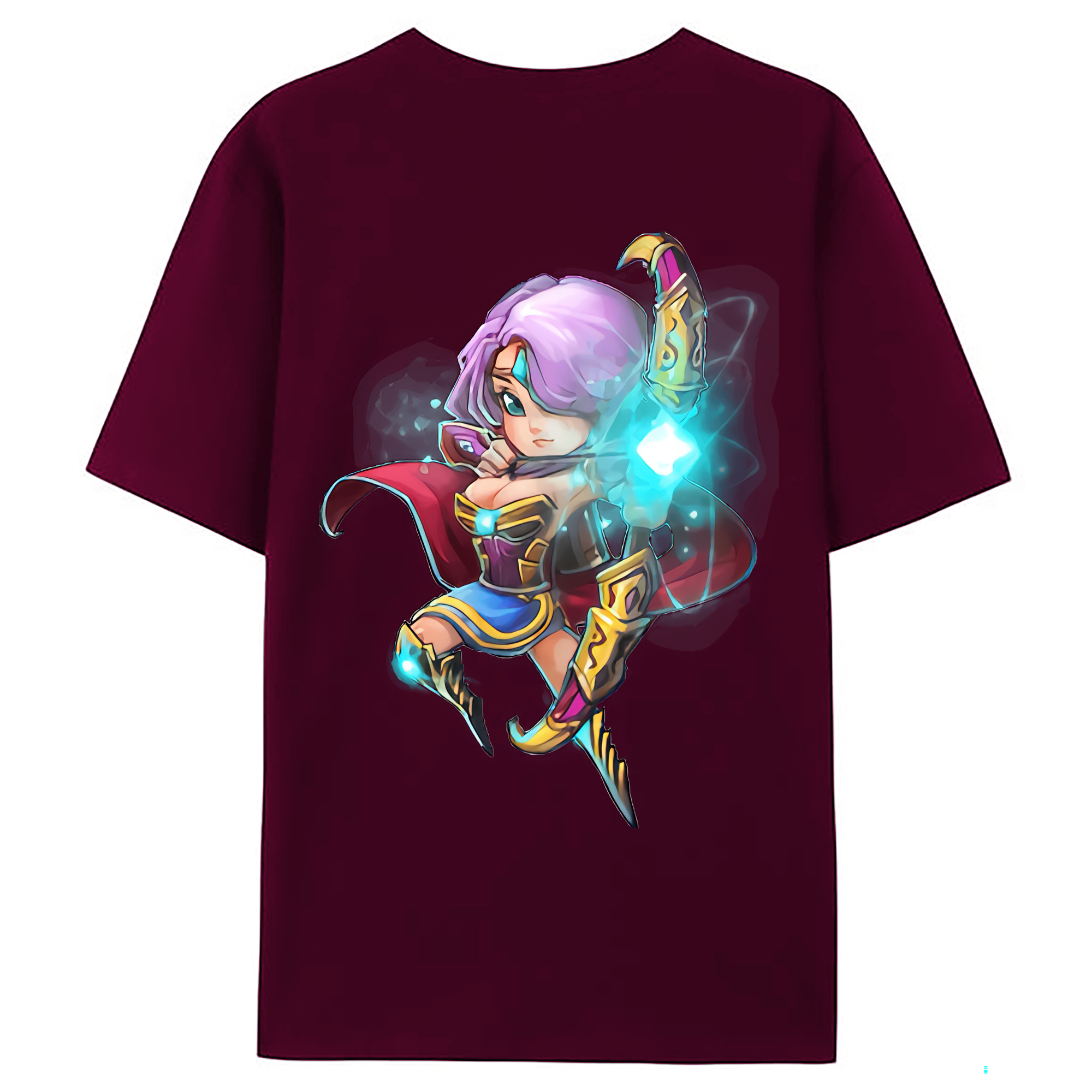 （画像用） リーグ・オブ・レジェンド League of Legends LOL レディース半袖Tシャツ(バックプリント)